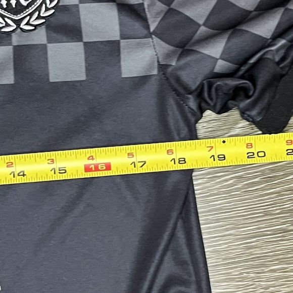 Soccer Jersey Rare Prototype 116 One One Six Black Grey Medium One Of A Kind LNC - Picture 9 of 10